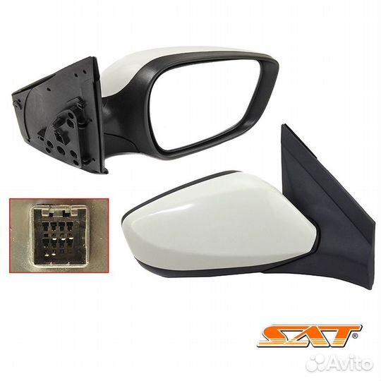 Зеркало правое 5 конт. Hyundai Solaris 10-17