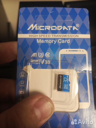 Карта памяти MicroSD 32гб