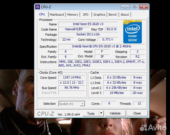 Процессор Intel Xeon E5-2620v3 E5-2690v3 LGA2011-3