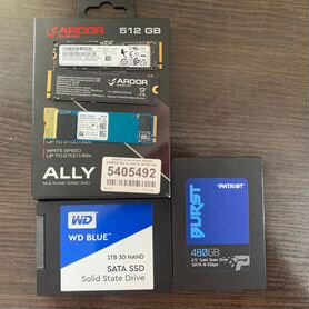 SSD M2 NVMe / SATA 256GB / 480GB / 512GB / 1TB