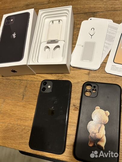 Телефон iPhone 11 128gb black