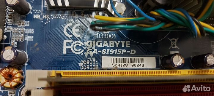 Материнская плата gigabyte