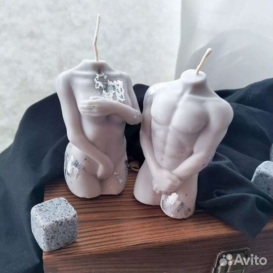 Свеча соевая интерьерная