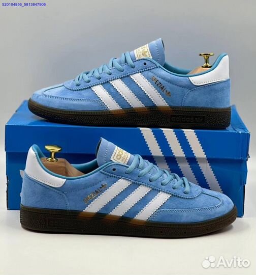 Кроссовки Adidas Spezial Blue (Арт.23598)