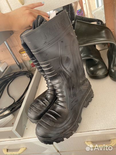 Сапоги рабочие пвх robust 1005У 44 размер
