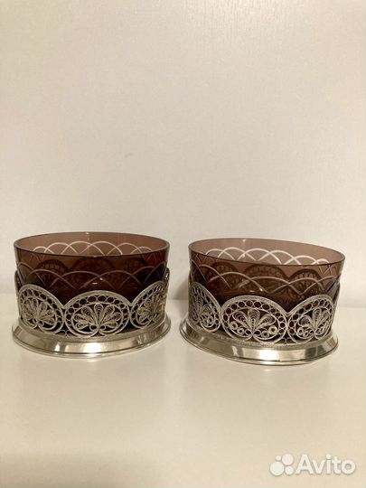 Конфетница филигранная