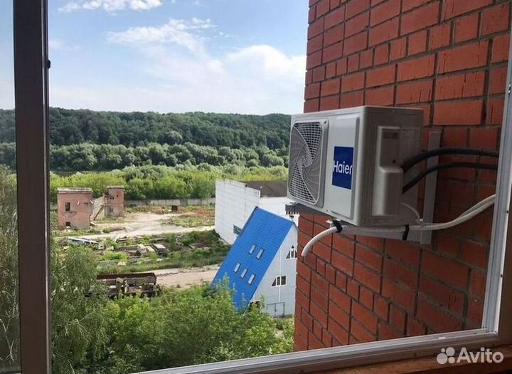 Сплит система с установкой