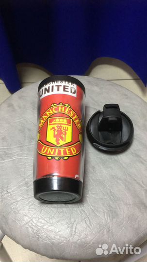 Манчестер Юнайтед термо кружка футбольный Магазин