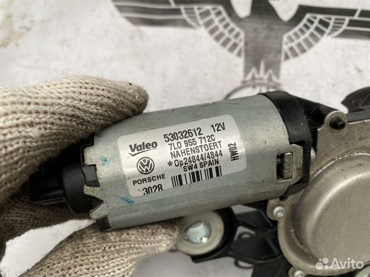 Моторчик заднего дворника Cayenne VW Touareg