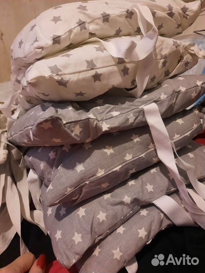 Бортики в кроватку