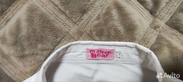 Рубашка для девочки 128