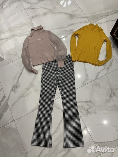 Детские вещи пакетом на девочку 130-146