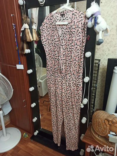 Комбинезон хлопок бу 48 50 фирменный бохо