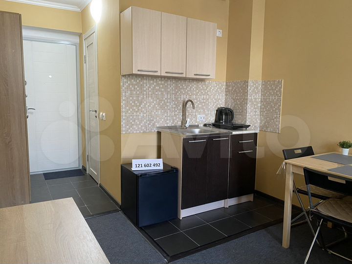 Апартаменты-студия, 17,4 м², 4/4 эт.