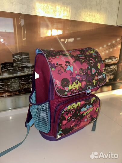 Рюкзак школьный ортопедический для девочки Lego