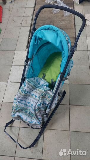 Санки коляска ника