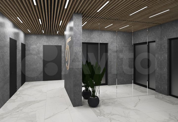 2-к. квартира, 43,3 м², 13/18 эт.