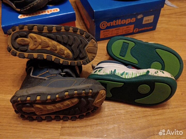 Детские ботинки 22,23, 27