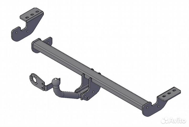 Фаркоп Санг Енг (Ssang Yong) Actyon 2WD, 4WD 2011