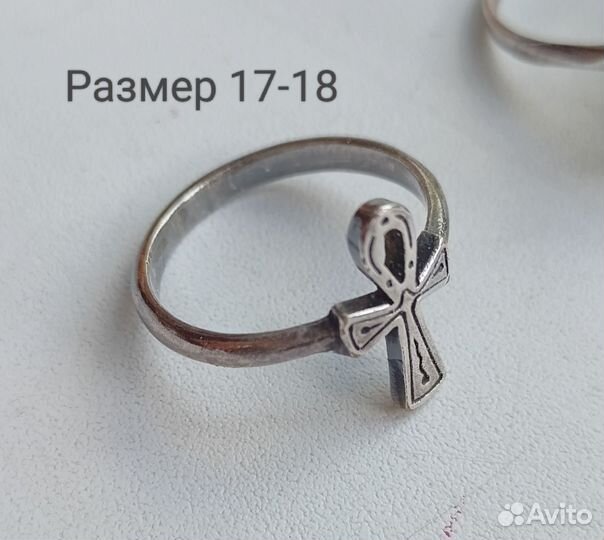 Винтажное кольцо, перстень, серебро