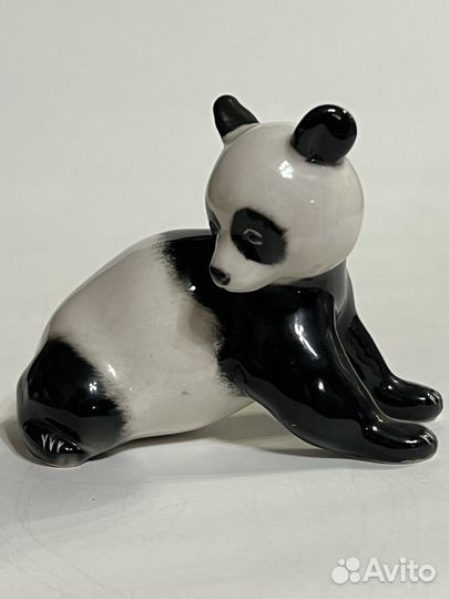 Статуэтка Панда лфз фарфор СССР