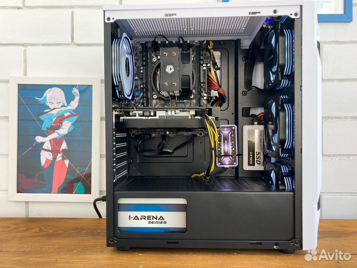 Игровой пк RX 5500XT / Intel 8 ядер