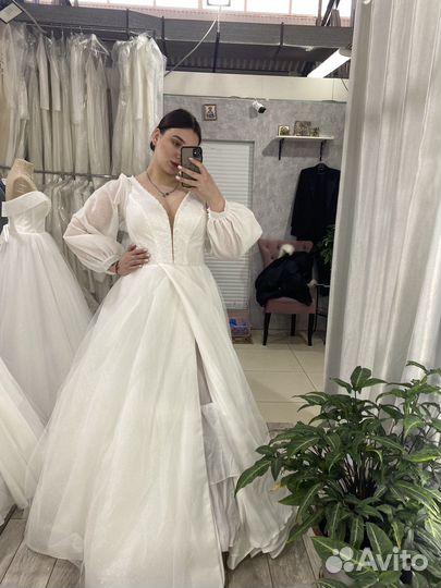 Свадебное платье 48,50,52