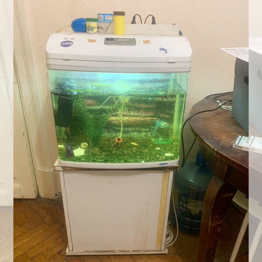 Аквариум с тумбой jebor-style aquarium r352k