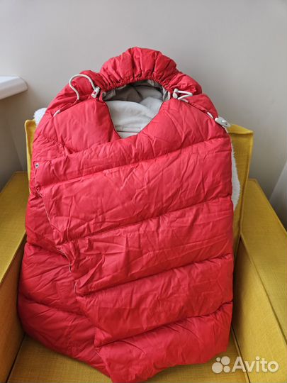 Зимний конверт в коляску stokke