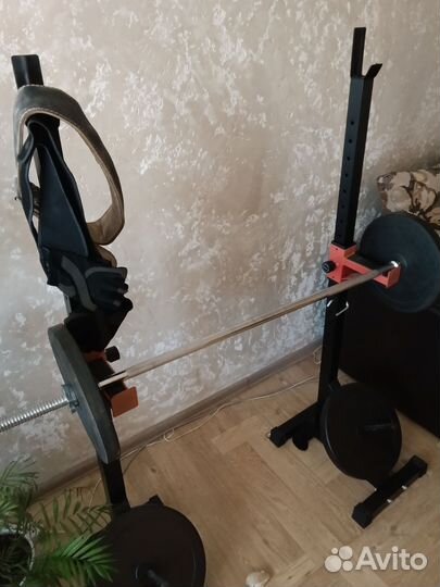 Стойка для штанги все что на фото вес45кг