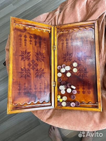 Нарды деревянные