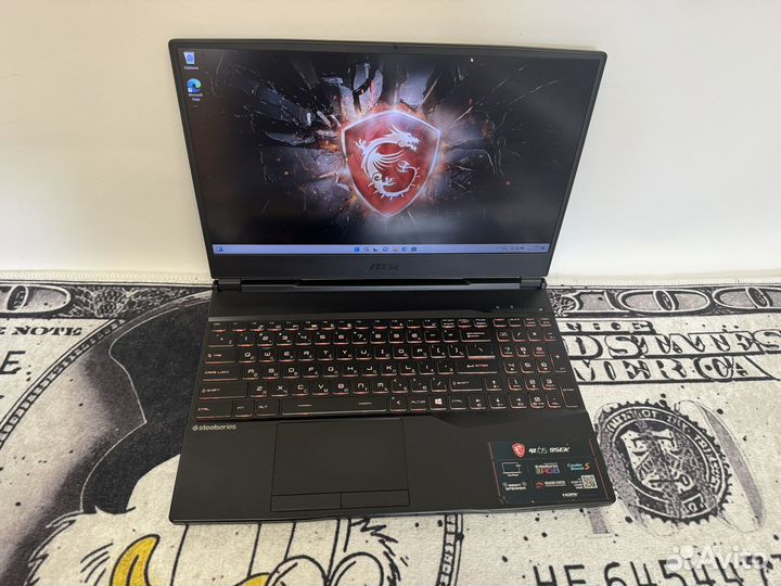 Игровой ноутбук Msi i7/RTX