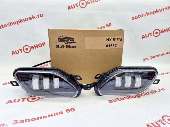 Фары противотуманные Led SAL-MAN daewoo Nexia N100
