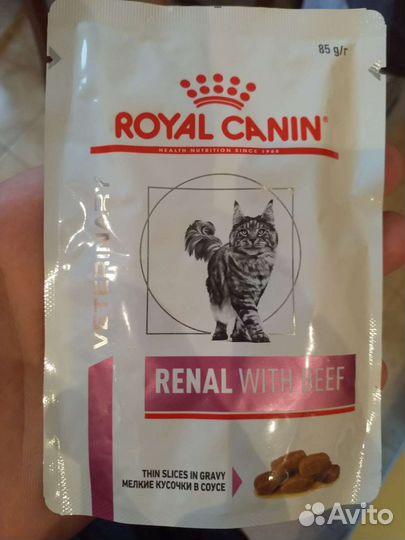 Royal Canin Renal с говядиной паучи