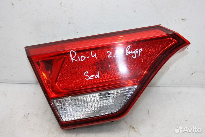 Фонарь задний внутренний левый Kia Rio IV (2017—20