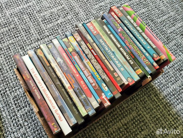 DVD диски с мультфильмами