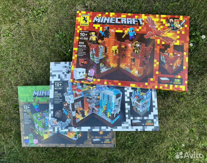 Майнкрафт конструктор Minecraft