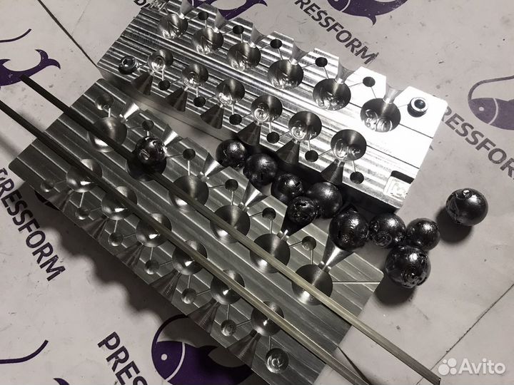 Форма для грузил «Чебурашка разборная 4-40»