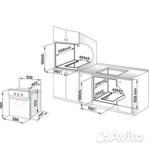 Газовый духовой шкаф