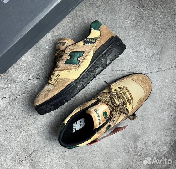 New Balance 550 Осенние Cordura Pack Light Brown