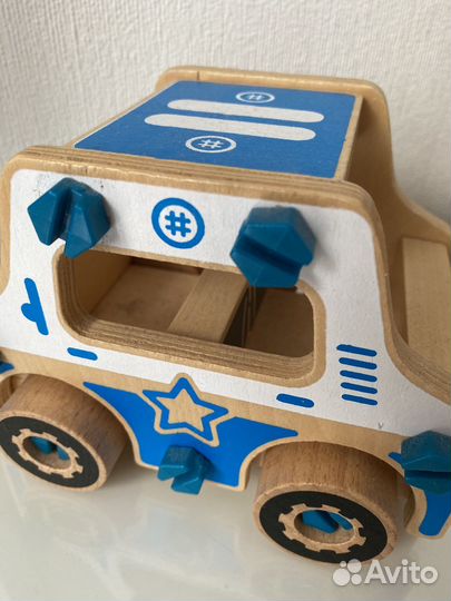 Детские игрушки 2-4 года из дерева