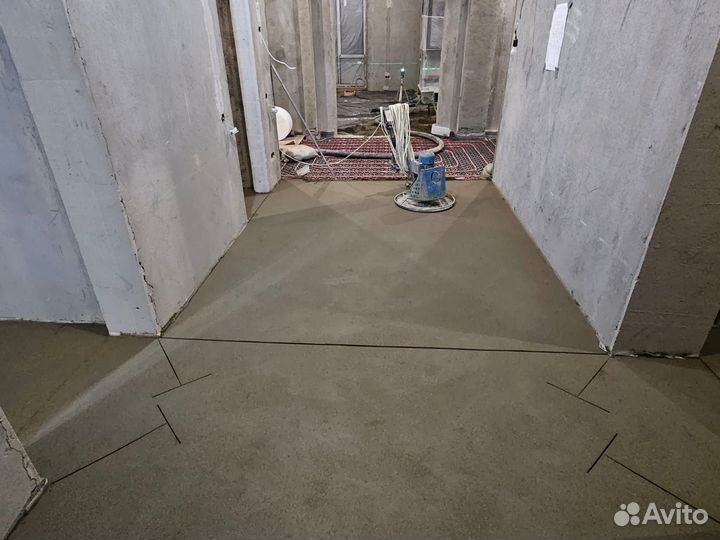 Полусухая стяжка пола