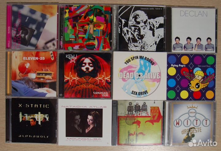 Импортные CD разных стилей