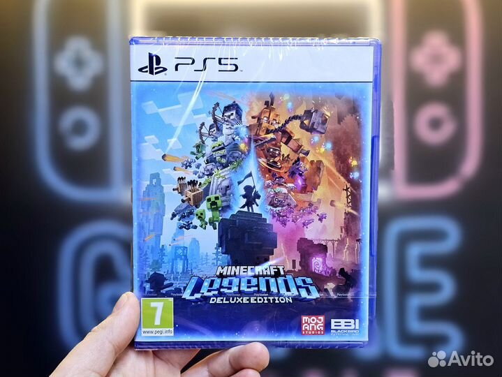 Диск PS5 Minecraft Legends Deluxe