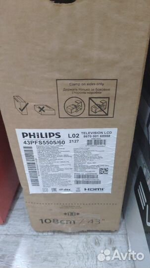 Телевизор philips диагональ 108 см