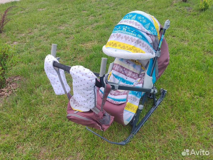 Санки-коляска