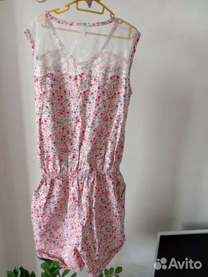 Бомбический, летний комбинезон для девочки