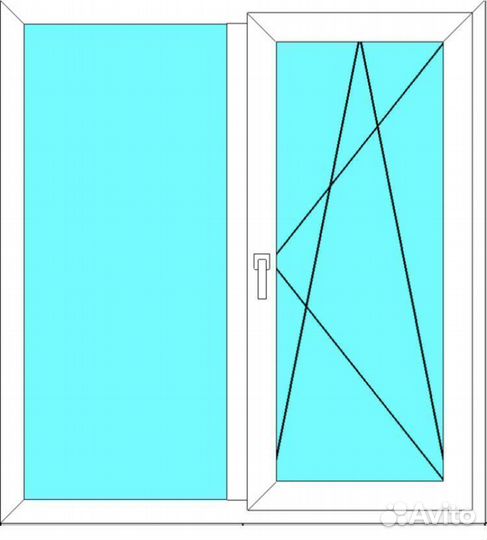 Окно пластиковое