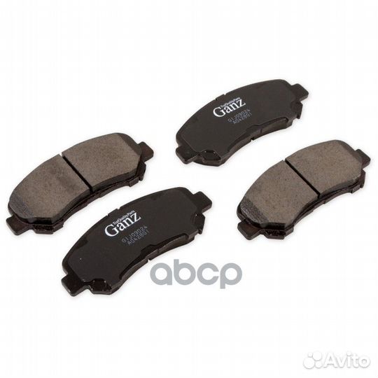 Колодки тормозные дисковые передние nissan