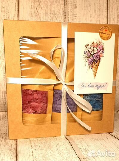 Соль для ванны с шиммером